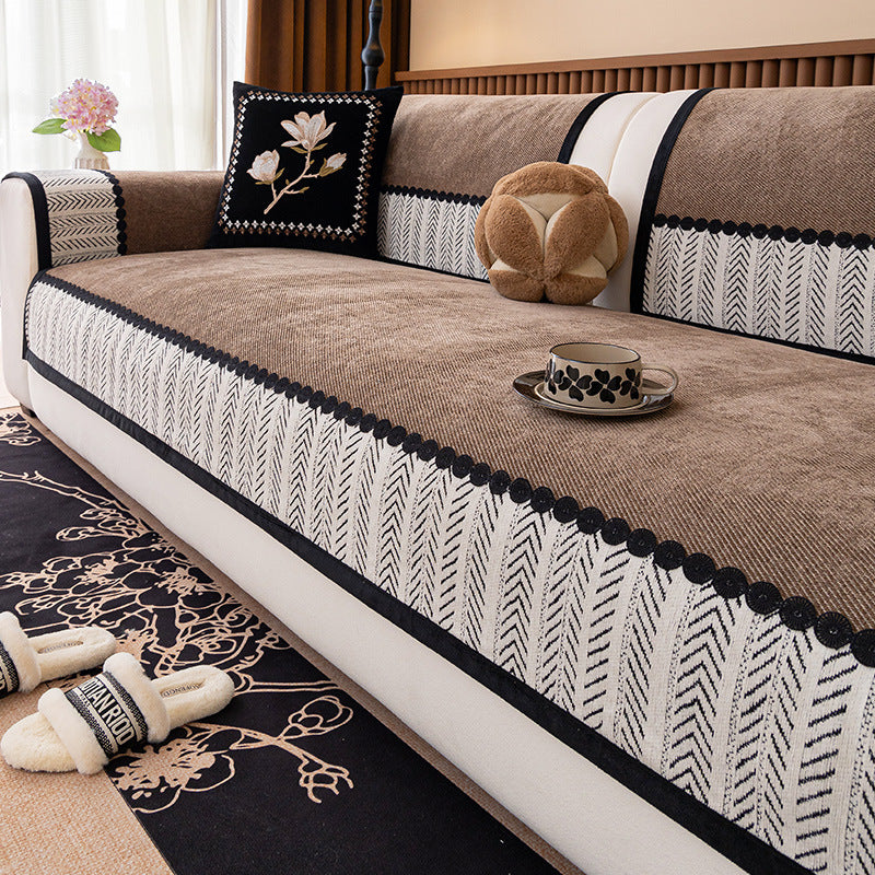 😍Ειδική προσφορά περιορισμένης διάρκειας🏠2026, νέο υψηλής ποιότητας μαξιλάρι καναπέ σε αντίκα στιλ, παντός καιρού, σταθερό αντιολισθητικό κάλυμμα