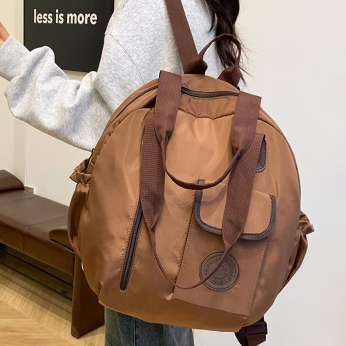 🎁 【📢📢Η χαμηλότερη τιμή για περιορισμένο χρονικό διάστημα!!!💥】Κομψό, ευέλικτο, αδιάβροχο σακίδιο πλάτης μεγάλης χωρητικότητας