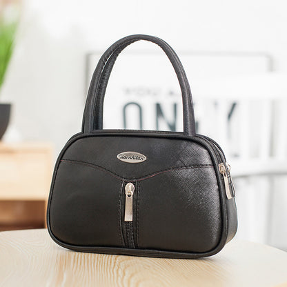 Μικρές τετράγωνες τσάντες κατάλληλες για μεσήλικες και ηλικιωμένες γυναίκες, όπως πορτοφόλια για κέρματα, θήκες για κλειδιά και θήκες για κινητά τηλέφωνα.