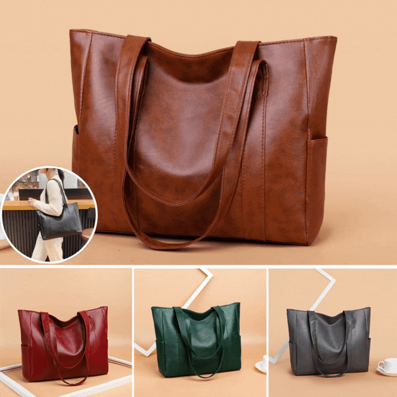 🔥Ειδική προσφορά περιορισμένης διάρκειας🔥👜 Νέα γυναικεία τσάντα ώμου από μαλακό δέρμα ✅