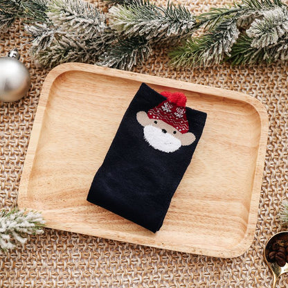 🔥【10 ζευγάρια，Μεγάλες Προσφορές】🔥Χριστουγεννιάτικες κάλτσες 2025, γυναικείες κάλτσες με σχέδια ζώων για το φθινόπωρο και τον χειμώνα, με σχέδια κινουμένων σχεδίων