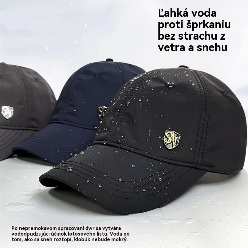 🔥Χαμηλή τιμή περιορισμένης διάρκειας🧢Ζεστό ανδρικό καπέλο φθινοπώρου-χειμώνα, καπέλο μπέιζμπολ με επένδυση από φλις και σκίαστρο ηλίου