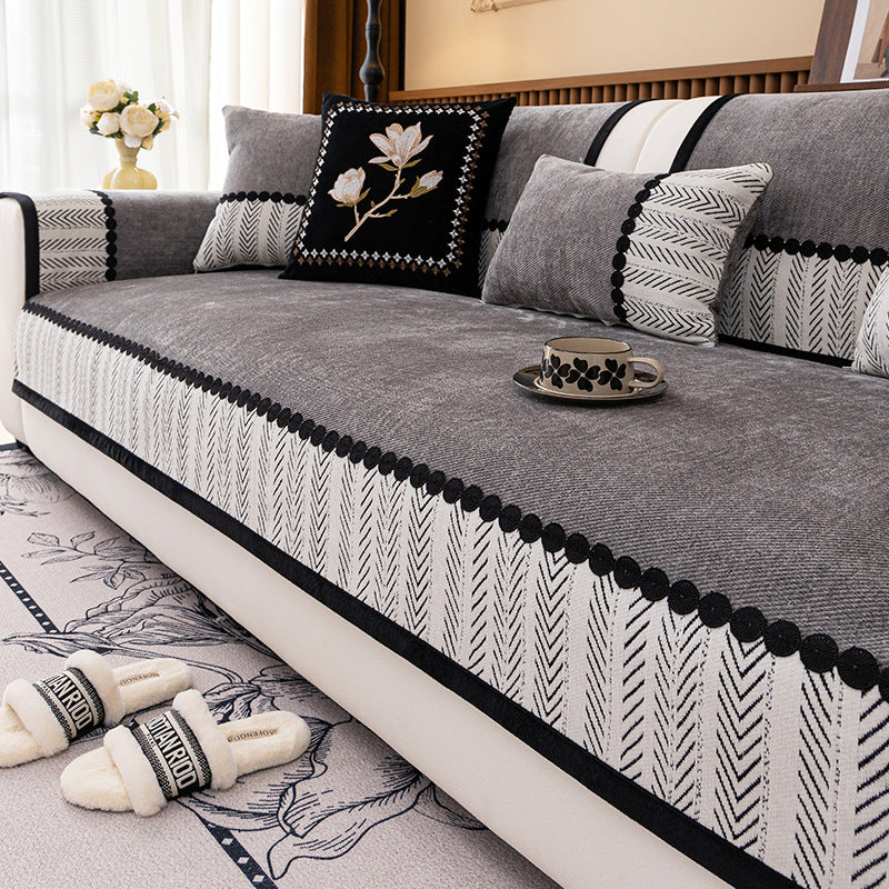 😍Ειδική προσφορά περιορισμένης διάρκειας🏠2026, νέο υψηλής ποιότητας μαξιλάρι καναπέ σε αντίκα στιλ, παντός καιρού, σταθερό αντιολισθητικό κάλυμμα