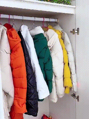 🔥【Στείλτε μια αντλία】✨✨Κρεμαστές τσάντες αποθήκευσης κενού, Κάθε τσάντα αποθήκευσης μπορεί να χωρέσει 2-4 κομμάτια ρούχων