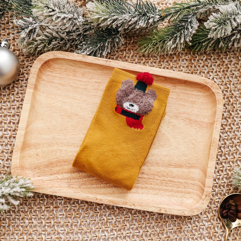 🔥【10 ζευγάρια，Μεγάλες Προσφορές】🔥Χριστουγεννιάτικες κάλτσες 2025, γυναικείες κάλτσες με σχέδια ζώων για το φθινόπωρο και τον χειμώνα, με σχέδια κινουμένων σχεδίων