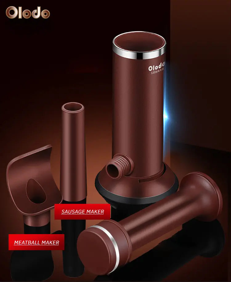 【Προσφορά περιορισμένου χρόνου - 30% OFF】🧑‍🍳🔥Λουκάνικο γέμιση με σωλήνες γέμισης σε 4 διαφορετικά μεγέθη