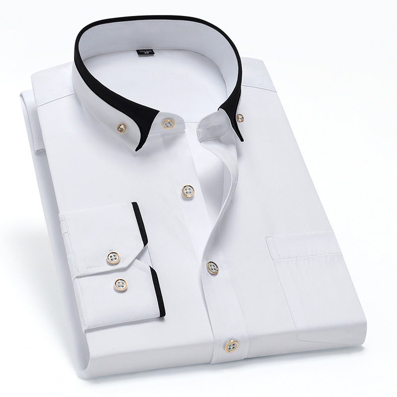 👔【S-4XL】2025 Το νέο αναπνεύσιμο επαγγελματικό casual ανδρικό πουκάμισο