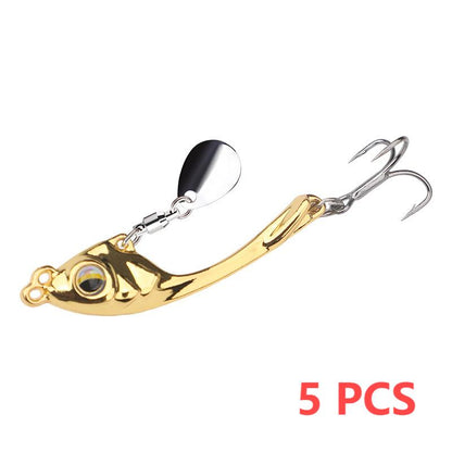 🔥Ειδική προσφορά περιορισμένης διάρκειας🔥【5 τεμάχια】VIB Glitter Lure, ψεύτικο βιονικό δόλωμα