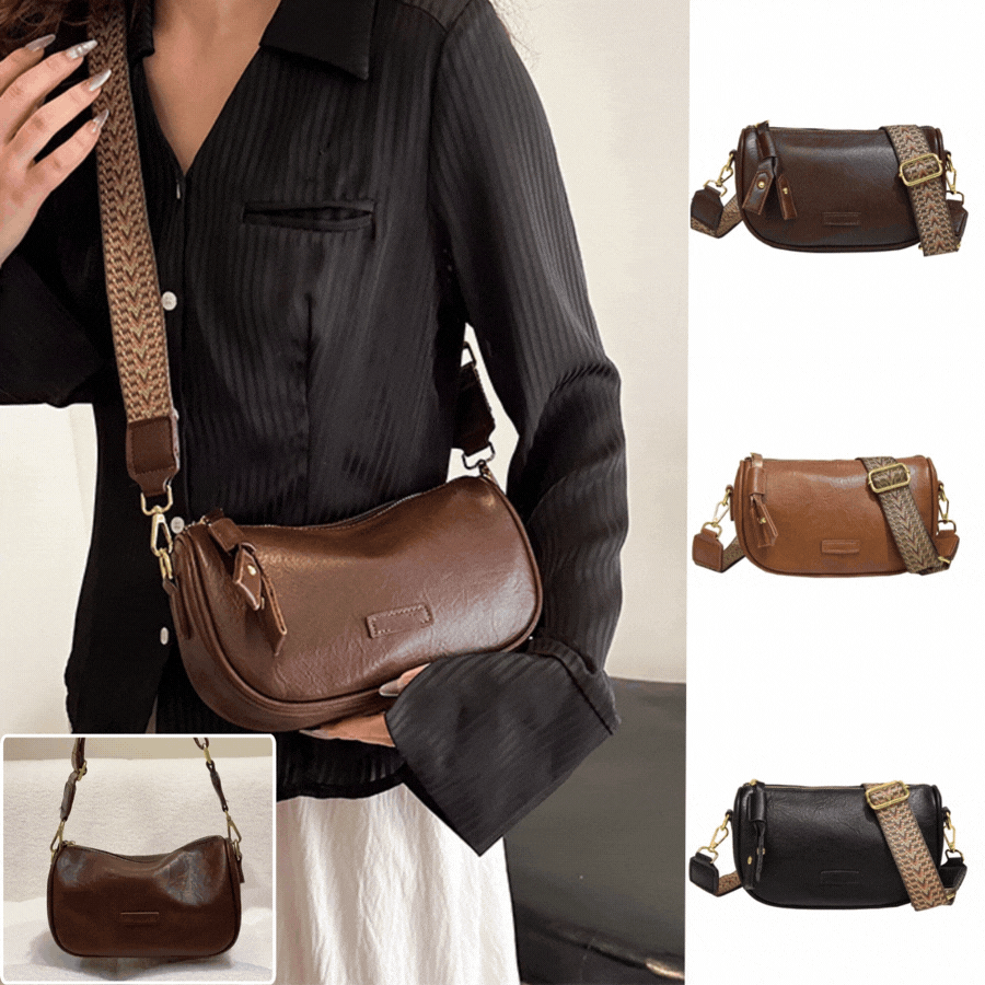 🔥😍Ειδική προσφορά περιορισμένης διάρκειας👜Νέα ρετρό γυναικεία τσάντα χιαστί, διακριτική και κομψή, διαθέσιμη σε τρία χρώματα