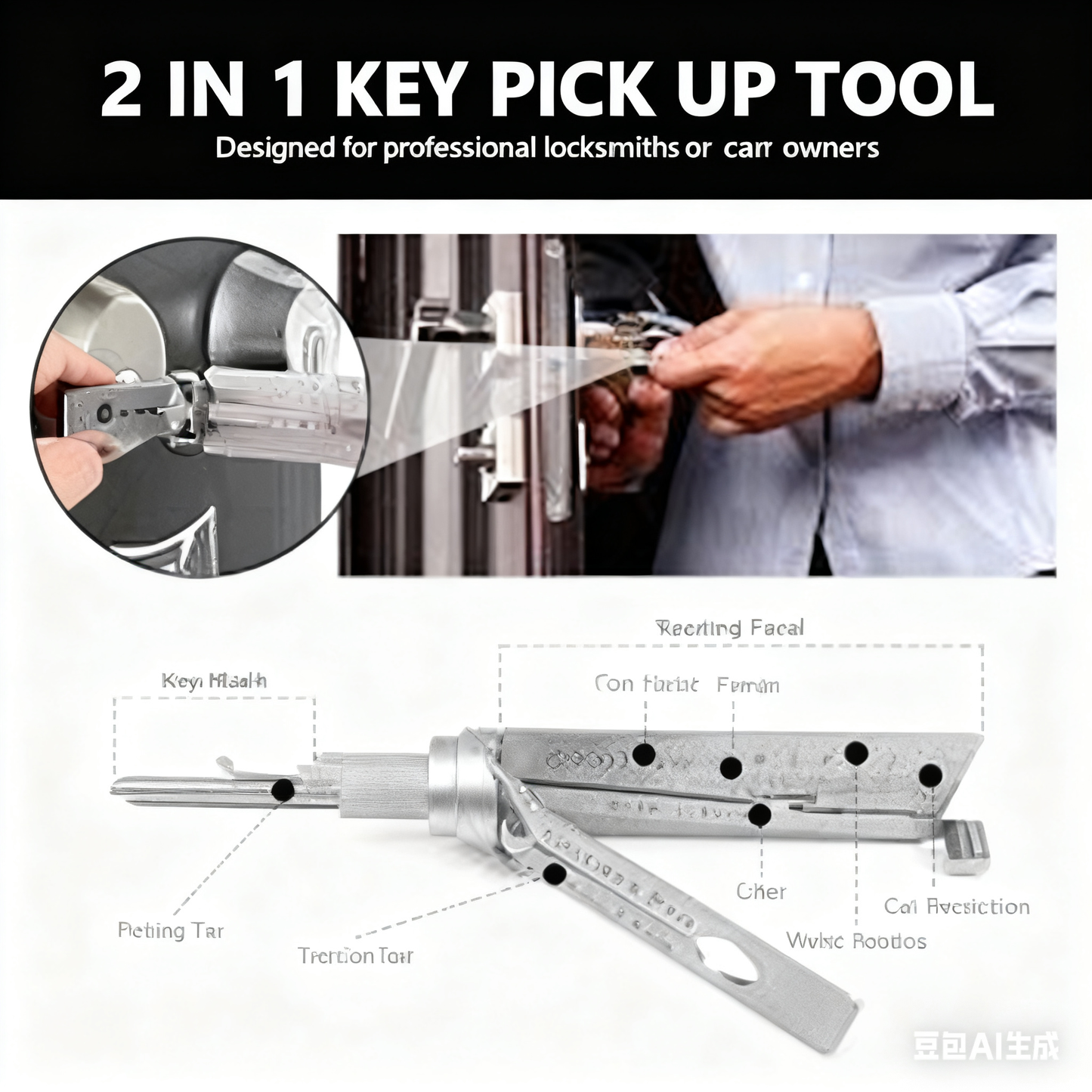 🔐Ειδική προσφορά αυτής της εβδομάδας🔑 - 49% έκπτωση🔥Αποκωδικοποιητής κλειδιών από ανοξείδωτο ατσάλι