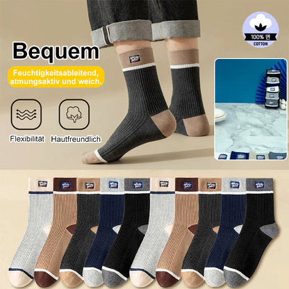 【🔥μπεστ-σέλερ】【10 ζευγάρια】🔥✨Η χαμηλότερη τιμή που υπήρξε ποτέ, προσφορά περιορισμένου χρόνου🔥Αντιβακτηριακές κάλτσες για άνδρες