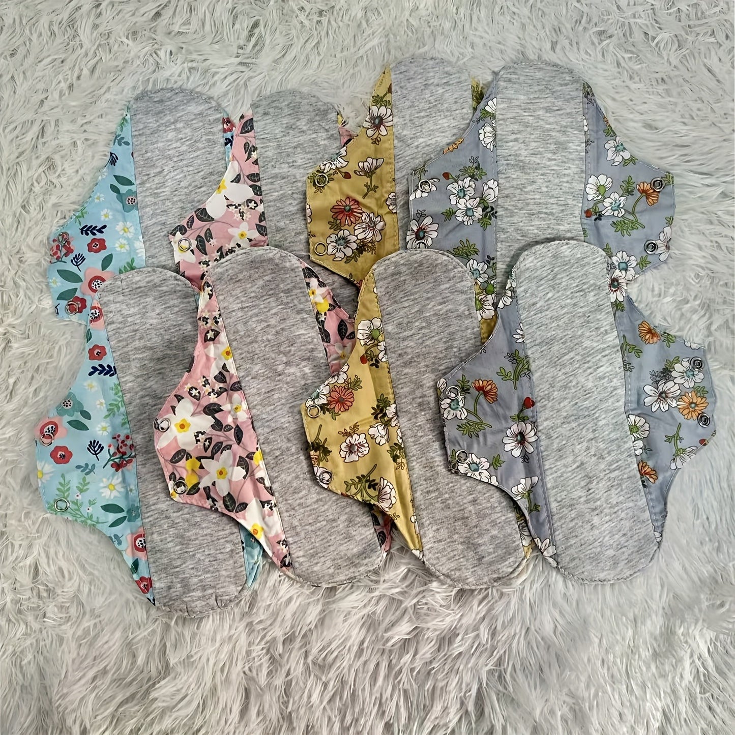 🔥【4τεμάχια】Ειδική προσφορά περιορισμένης διάρκειας❤Αντιβακτηριδιακό επίθεμα που πλένεται από βαμβάκι γραφένιο