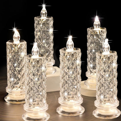 🎄🎅 Κεριά LED χωρίς φλόγα – ασφαλή, ανθεκτικά και γεμάτα εορταστική διάθεση ✨🕯️