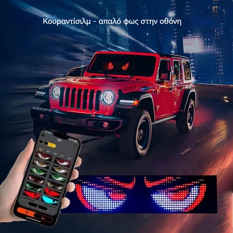 💡🎫Εξαιρετικά λεπτή εύκαμπτη μαλακή οθόνη LED αυτοκινήτου