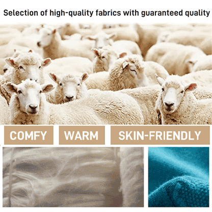 Μπουφάν με ζακέτα από κασμίρ πλεκτή ζακέτα