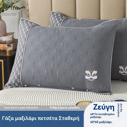 💤 Βαμβακερή γάζα με κουμπιά – δεν γλιστράει, δεν ξεθωριάζει!