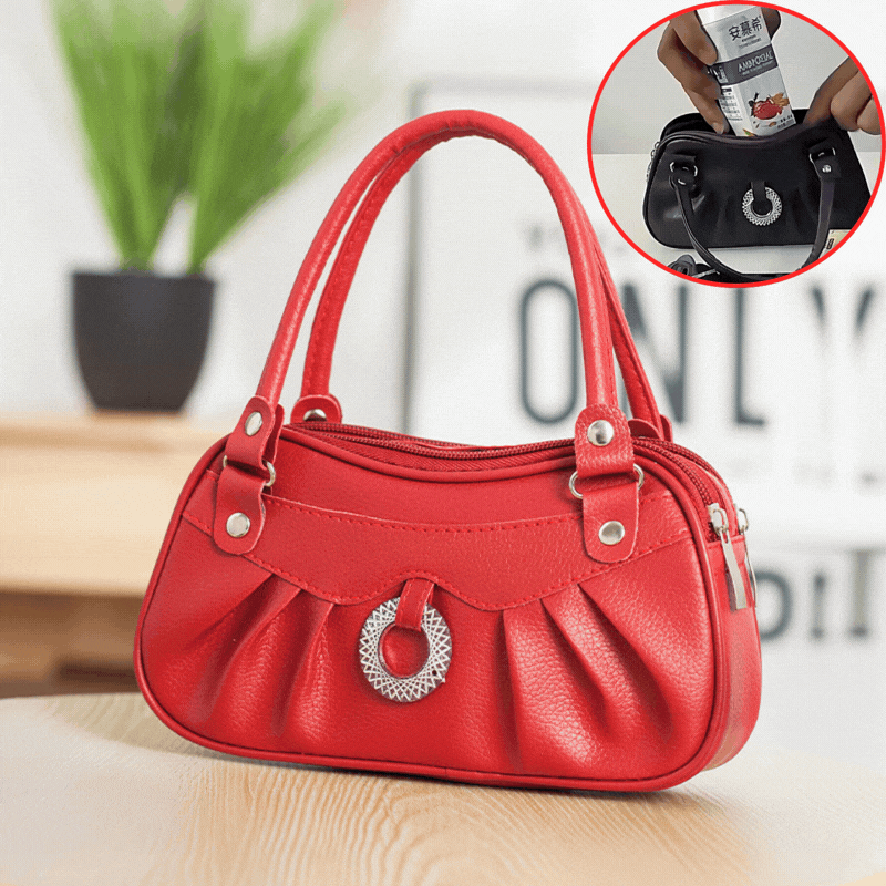 Μικρές τετράγωνες τσάντες κατάλληλες για μεσήλικες και ηλικιωμένες γυναίκες, όπως πορτοφόλια για κέρματα, θήκες για κλειδιά και θήκες για κινητά τηλέφωνα.