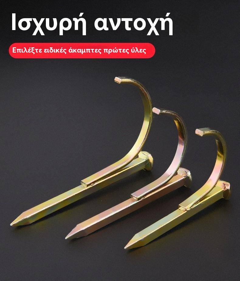 🔧 Υπερενισχυμένο γάντζο για σωλήνες – κρατάει τα πάντα!