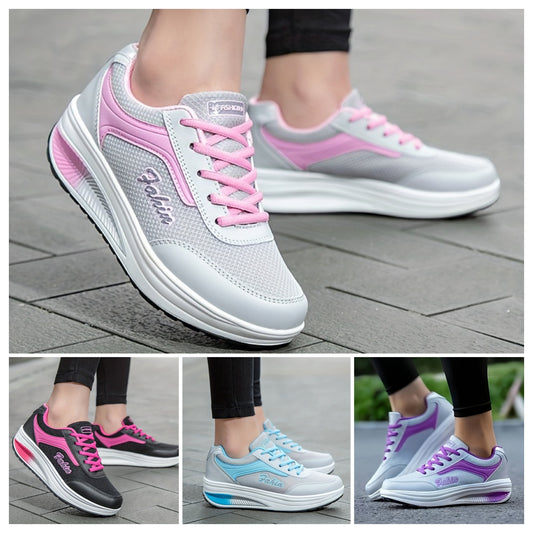 【35-43】 Γυναικεία Μόδα Γυναικεία Αναπνεύσιμα Casual αθλητικά παπούτσια