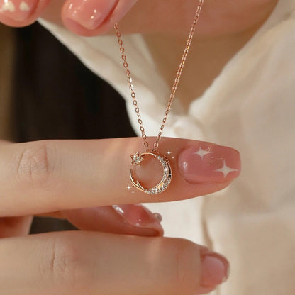 🔥Ειδική προσφορά περιορισμένης διάρκειας!!!【Αγοράστε 1 και πάρτε 1 δωρεάν】💖💎Κολιέ από ασήμι 925, νέο χρώμα, με διαμάντια