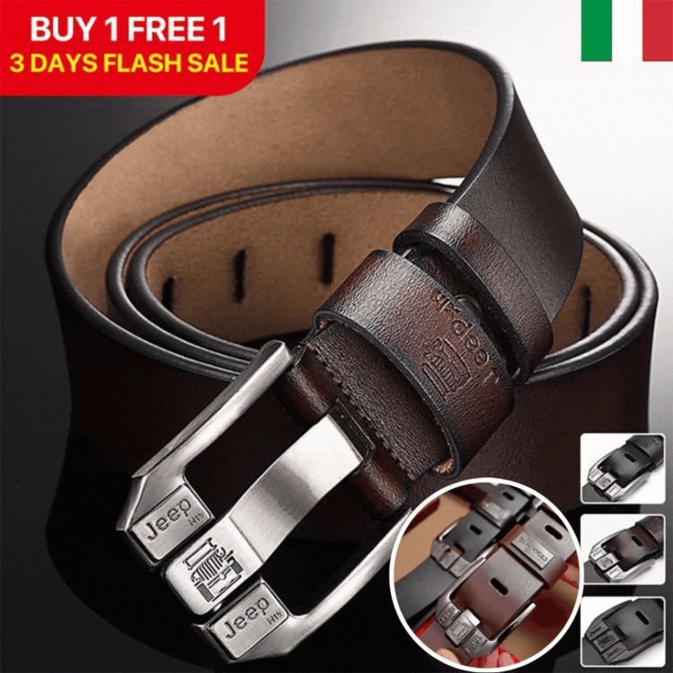 📢😍【Αγοράστε 1 και πάρτε 1 δωρεάν】🔥Υψηλής ποιότητας ρετρό ανδρική ζώνη, κατασκευασμένη από γνήσιο τζιν και δέρμα, απλή και κομψή.