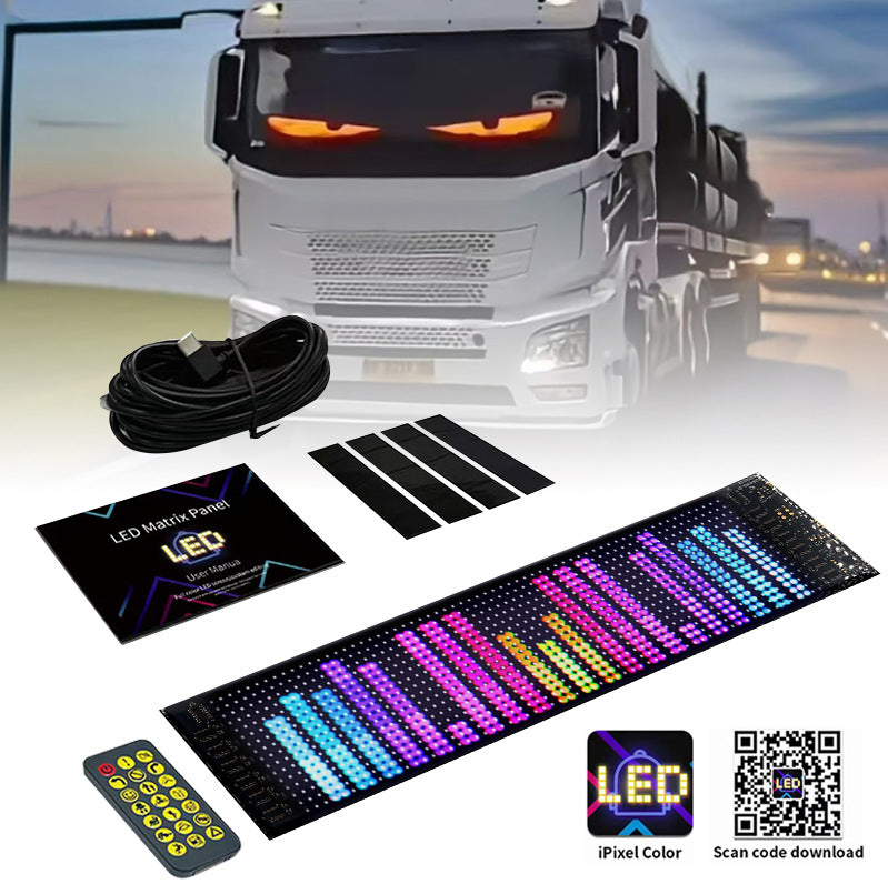 💡🎫Εξαιρετικά λεπτή εύκαμπτη μαλακή οθόνη LED αυτοκινήτου