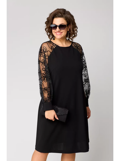 💖💖【S-5XL】🍁🍂Υψηλής ποιότητας κομψό φόρεμα νέου στυλ φθινοπώρου και χειμώνα