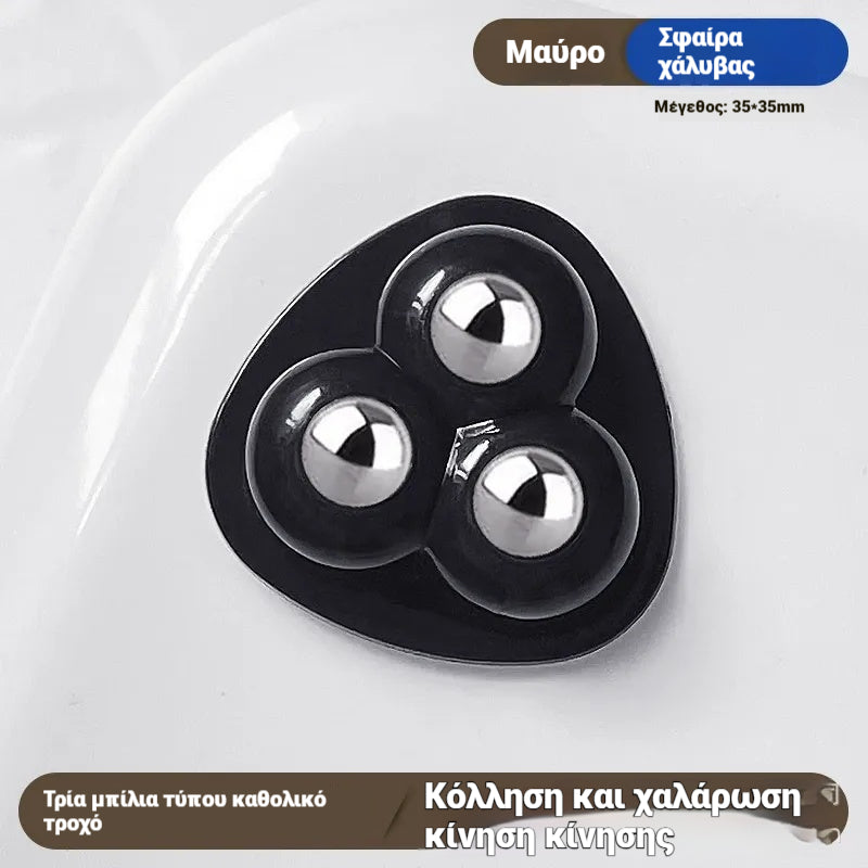 🔥1 σετ 10 τεμαχίων/23 ευρώ🔥🌟Τροχαλία περιστρεφόμενη 360°, ισχυρή φέρουσα ικανότητα, τροχαλία γενικής χρήσης για οικιακή χρήση✅