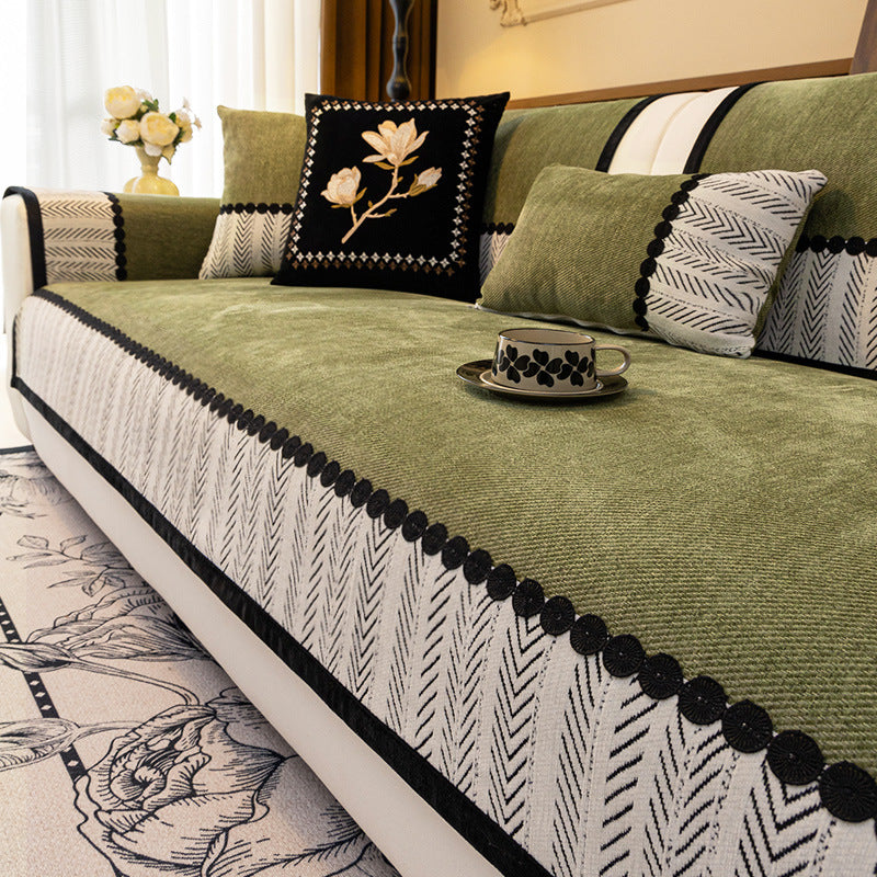 😍Ειδική προσφορά περιορισμένης διάρκειας🏠2026, νέο υψηλής ποιότητας μαξιλάρι καναπέ σε αντίκα στιλ, παντός καιρού, σταθερό αντιολισθητικό κάλυμμα