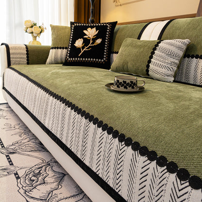 😍Ειδική προσφορά περιορισμένης διάρκειας🏠2026, νέο υψηλής ποιότητας μαξιλάρι καναπέ σε αντίκα στιλ, παντός καιρού, σταθερό αντιολισθητικό κάλυμμα