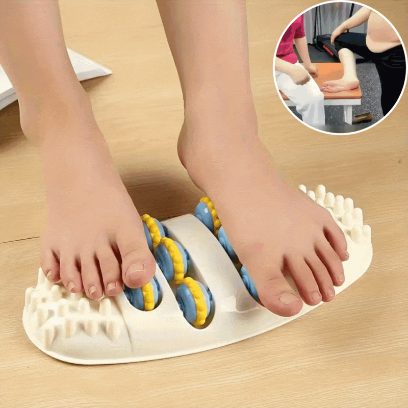 🔥 📢📢Η χαμηλότερη τιμή για περιορισμένο χρονικό διάστημα!!!💥Νέο προϊόν💜Φορητό μασάζ ποδιών με δύο κυλίνδρους💜