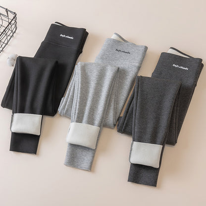 ✨⛄【Αγοράστε 1 και πάρτε 1 δωρεάν🔥Συσκευασία των 2】【S-5XL】Γυναικεία ζεστά μάλλινα κολάν - Απαραίτητο για το φθινόπωρο και τον χειμώνα