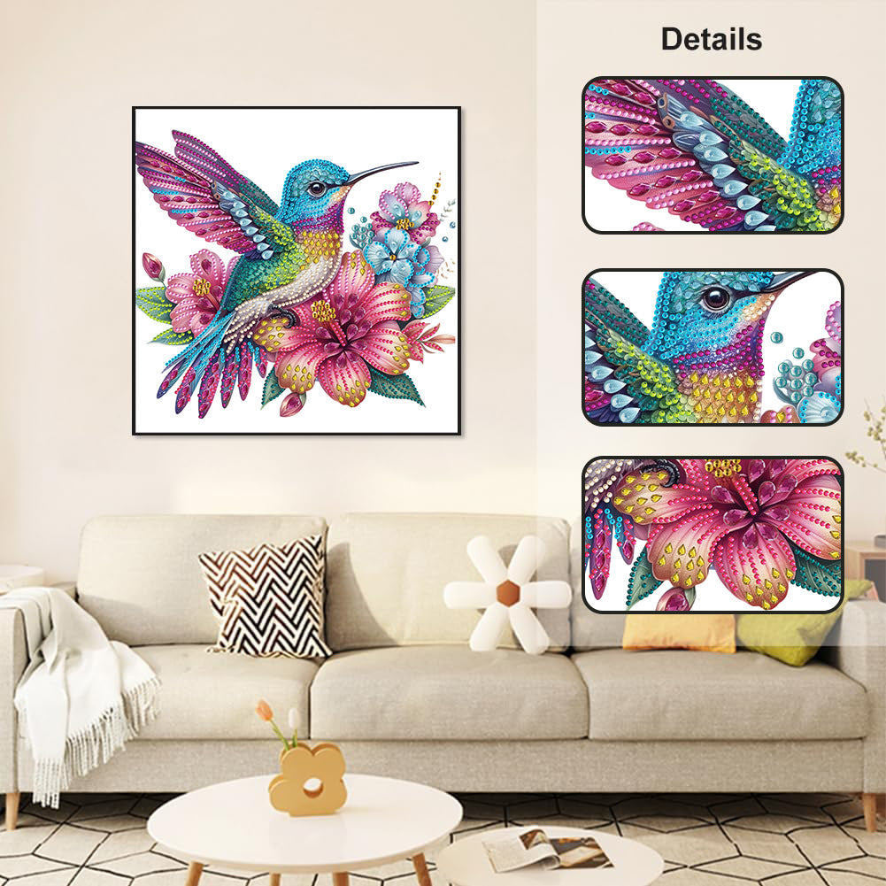 ✨【30cm*30cm】📢📢Ειδική προσφορά περιορισμένης διάρκειας! 💥 DIY χειροποίητο διακοσμητικό αυτοκόλλητο τοίχου με ζωγραφική με διαμάντια