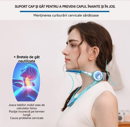 🧘‍♂️💪🛡️Φθηνά, δημοφιλή είδη🔥Πλαίσιο στήριξης αυχένα γενικής χρήσης που ρυθμίζεται για να μην λυγίζει ο αυχένας σας προς τα εμπρός και να μην σκύβει