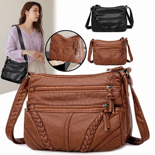 🔥😍Ειδική προσφορά περιορισμένης διάρκειας👜 2026 νέα μόδα ρετρό γυναικεία τσάντα ώμου από μαλακό δέρμα